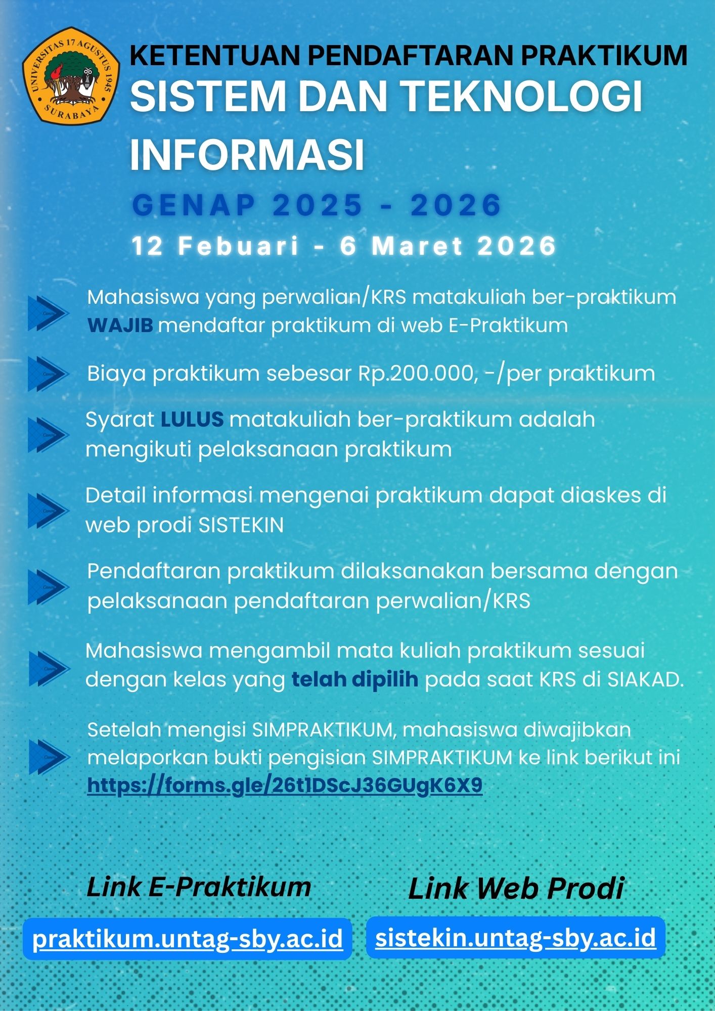 Ketentuan Praktikum Semester Genap 2025/2026